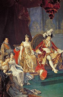 L'empereur Napoléon 1er et l'impératrice Joséphine.