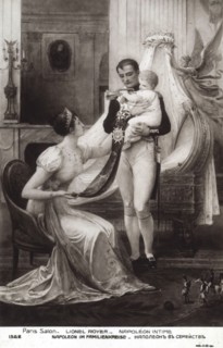 Napoléon 1er, Marie-Louise et leur fils Napoléon-François-Charles-Joseph.