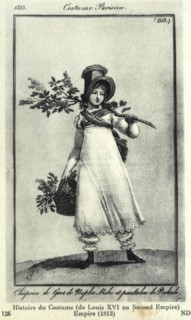 History of clothing: Parisian clothing
From Louis XVI to the Second Empire.
Empire 1813