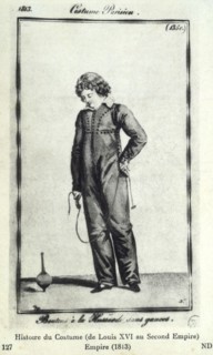 History of clothing: Parisian clothing
From Louis XVI to the Second Empire.
Empire 1813