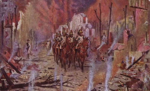 Russia Campaign: Fire of Moscow.
1812