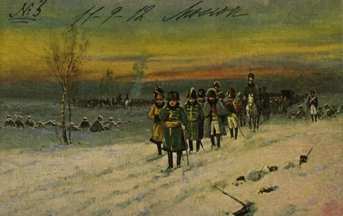 Russia Campaign: Withdrawal from Russia.
1812