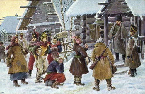 Russia Campaign : Withdrawal from Russia.
1812