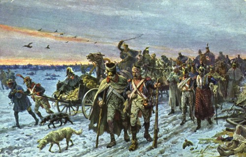 Russia Campaign : Withdrawal from Russia.
1812