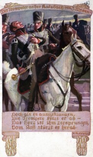 Soldiers during the Saxony Campaign.