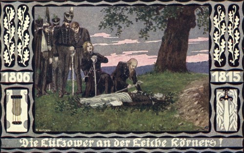 Mort de Karl Théodor Körner.
Campagne de Saxe.
