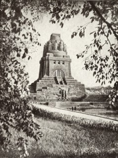 Monument commémoratif : bataille de Leipzig.
Campagne de Saxe.
16-18 octobre 1813