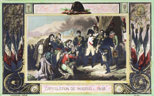 Campagne d'Espagne : capitulation de Madrid.
1808.