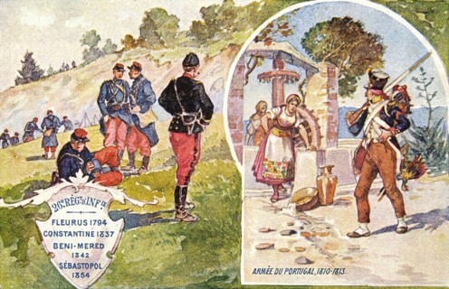 Peninsular Campaign: Portuguese army.
1810-1813