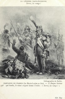 France Campaign: soldiers fighting.
January-March 1814