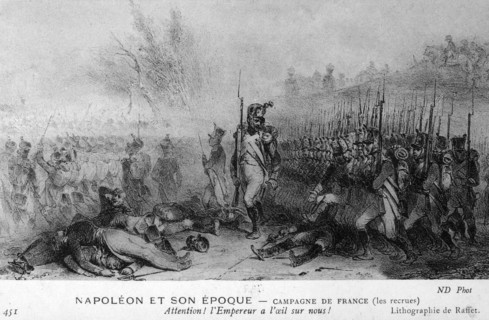 Soldiers during the France Campaign.