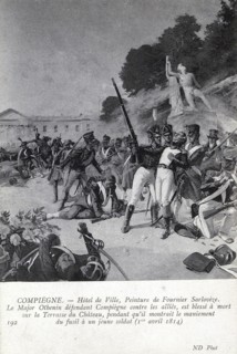 Death of Major Othenin in Compiègne.