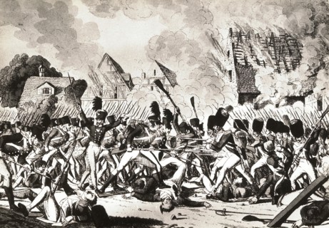 The Battle of Waterloo.