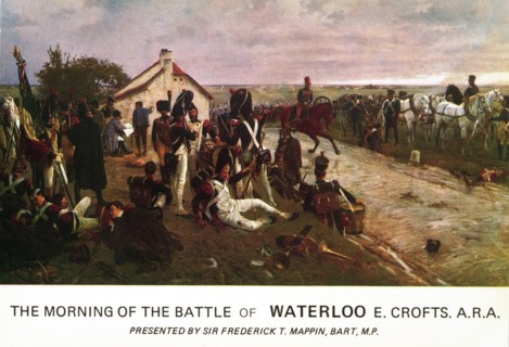 The Battle of Waterloo.