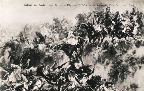 The Battle of Waterloo: Ravine.