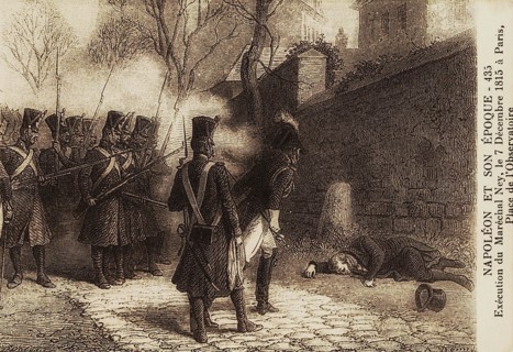 L'exécution du maréchal Ney.