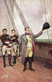 The Departure of Napoleon I to Saint-Helena.