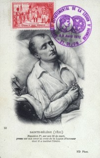 The Death of Napoleon I in Saint-Helena.
5th May 1821.
