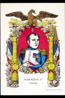 Portrait depicting the glory of Napoleon I.