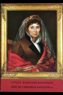 Portrait de Letizia Ramolino-Bonaparte, mère de Napoléon 1er.