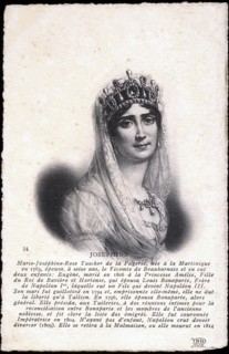 Portrait de l'impératrice Joséphine, première épouse de Napoléon 1er.