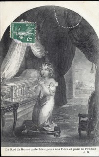 Portrait de Napoléon II, fils de Napoléon 1er.