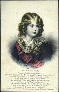 Portrait de Napoléon II, fils de Napoléon 1er.