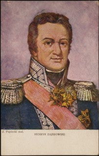 Portrait of the Polish General Henryk Dabrowski.