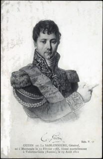 Portrait du général Gudin de la Sablonnière.