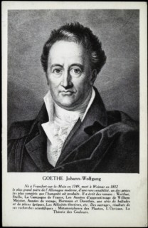 Portrait de Johann Wolfgang Goethe.