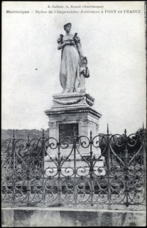 Statue de l'impératrice Joséphine à Fort de France.