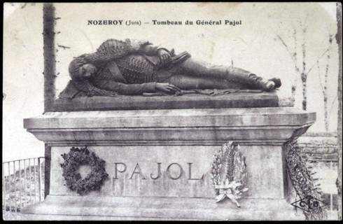 Tombeau du général Pajol à Nozeroy (Jura).