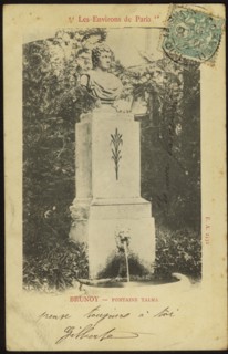 La fontaine Talma à Brunoy.