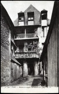 Pau : maison où naquit Charles-Jean Bernadotte, futur Charles XIV, roi de Suède.
