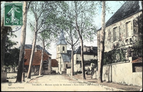 Talmay : maison où naquit Marie-Thérèse Figueur, dite "Madame sans-gêne".