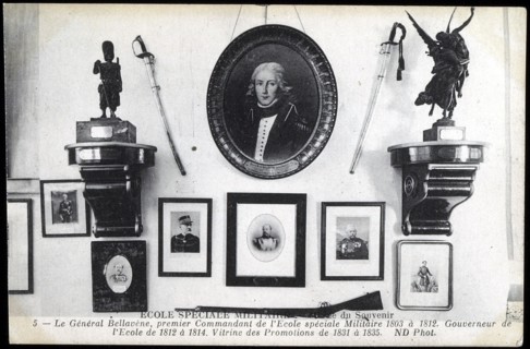 Ecole spéciale militaire : portrait du général Bellavène.
