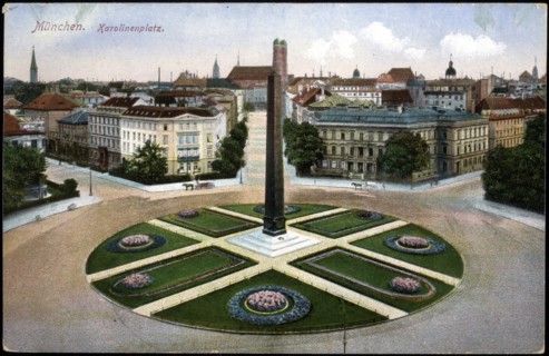 La Karolinenplatz à Munich.
