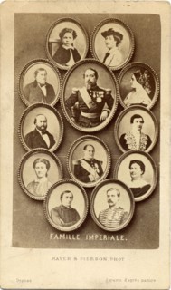 Médaillons de la famille impériale