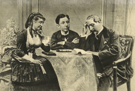 La famille impériale à Chislehurst