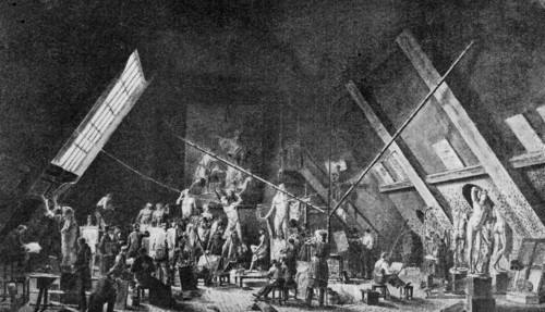 Studio of painter Jean-Baptiste Regnault