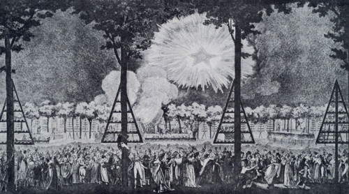 Fête nationale à Paris en 1801