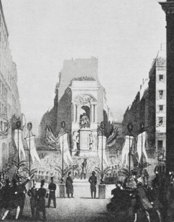Inauguration du monument élevé à Molière