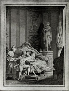 Engraving by Moitte, The Consommé