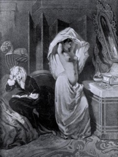 Engraving by Daniel Casey, The Shift