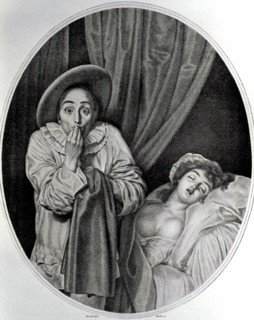 Engraving by Siccardi, Sleep
