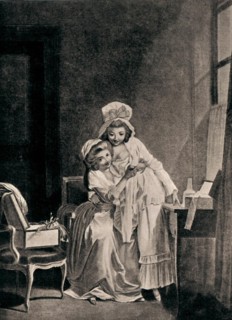 Engraving by Boilly (second set), Typical scene