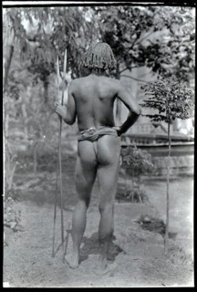 Bava warrior, Madagascar, 1909