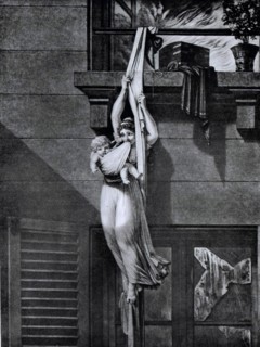Gravure de Debucourt, L'incendie