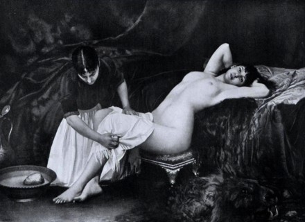 Engraving by Vlacho Bukovac, The Great Iza