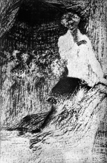 Dessin de Fantin-Latour, Un bal